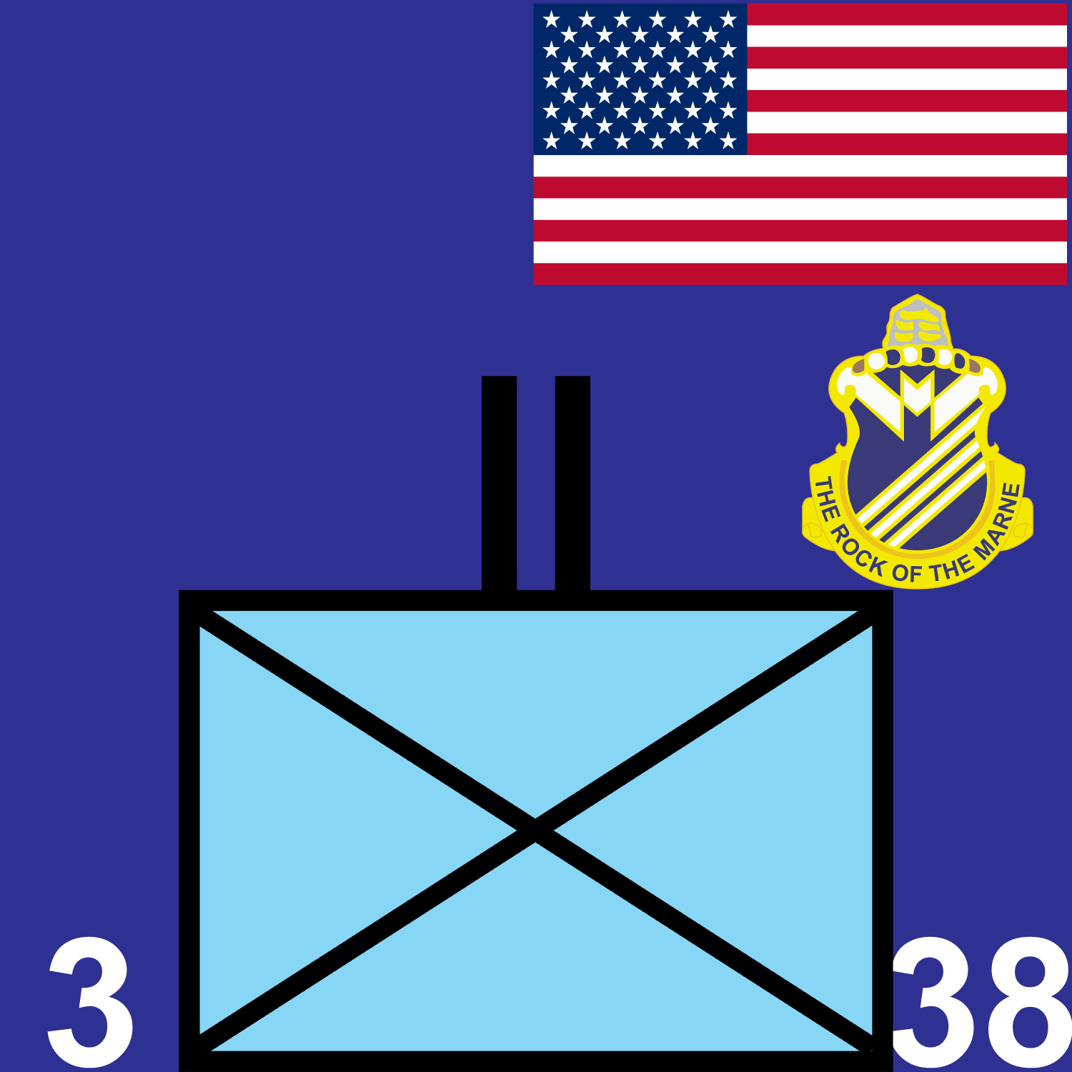 3d Battalion, 38th Infantry Regiment icon